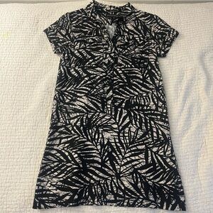 Linen banana republic dress